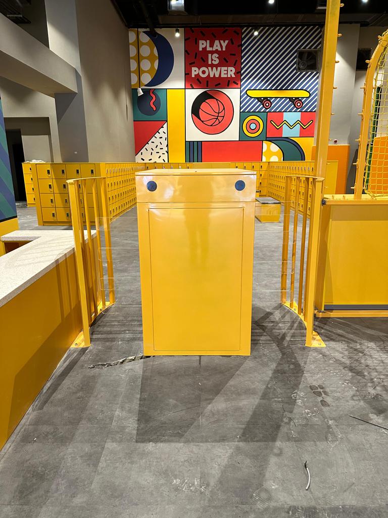 WR-442-YD Half Height Turnstile for Children's Play Areas